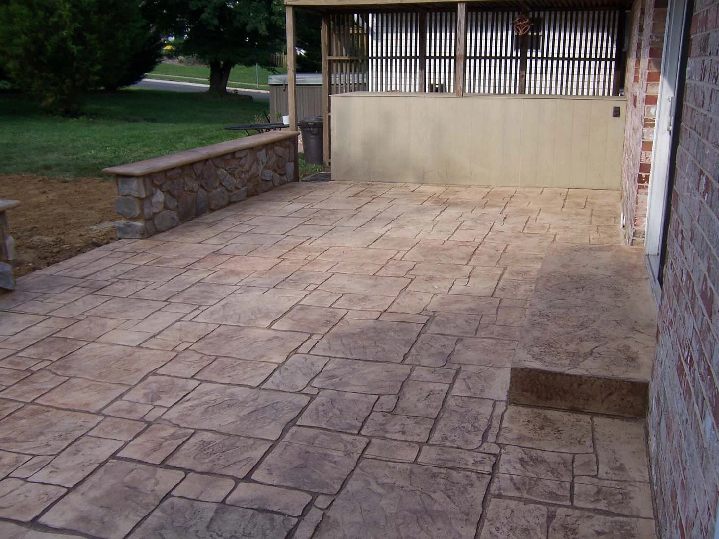 Completed concrete project in Harford County, MD