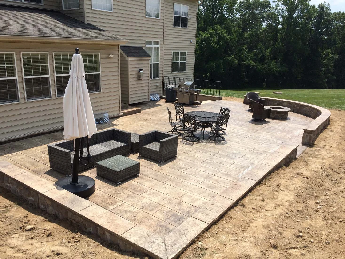 Concrete project completed by Interscope Contractors in Harford County, MD