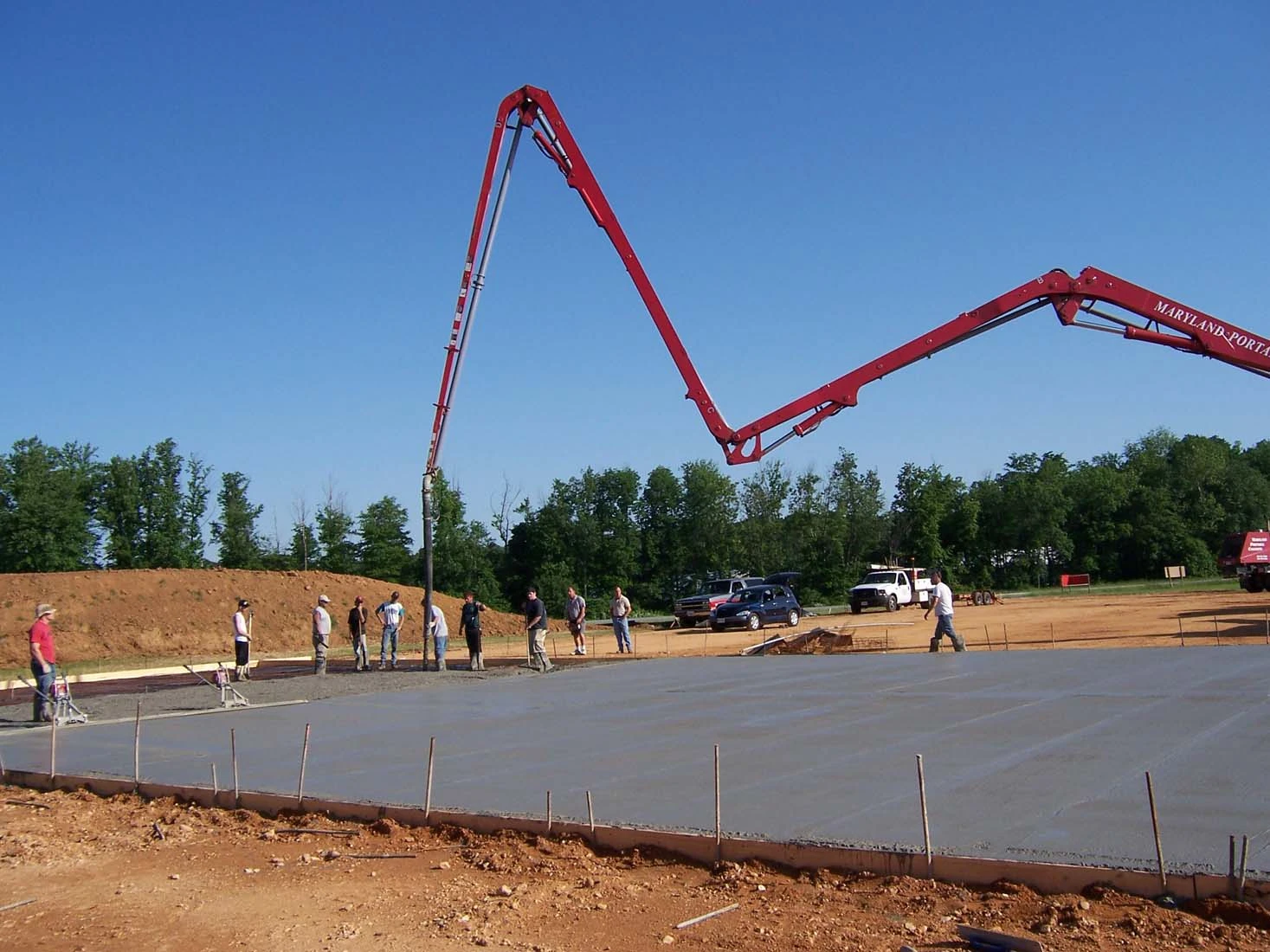 Foundation and structural concrete project completed by Interscope Contractors in Harford County, MD
