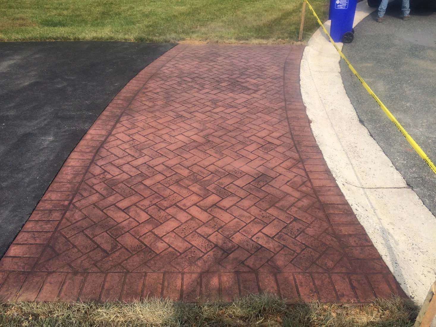 Completed paver installation by Interscope Contractors in Bel Air, MD